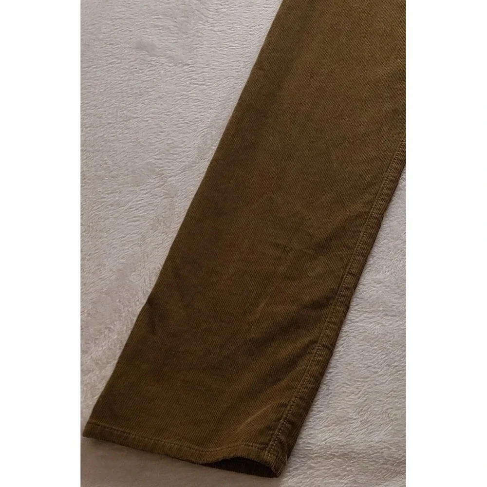 J. Crew 770 Straight Fit Corduroy Pants Men's 32x32 Brown Fine Wale 5-Pocket